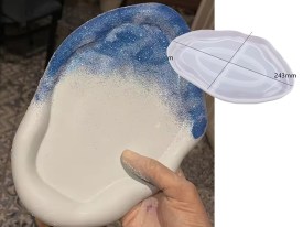 Molde silicona bandejas irregulares redondeadas